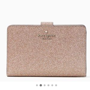 Kate Spade Tinsel Boxed Medium Compartment Bi Fold Wallet
